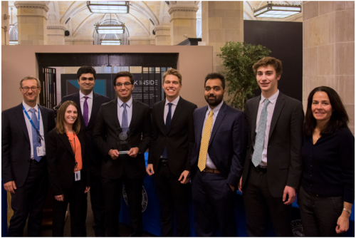 COLUMBIA’S FED CHALLENGE TEAM EARNS 2ND PLACE